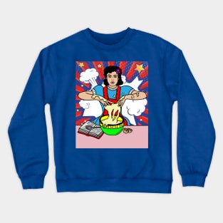 Retro Baking Cake Hobby Crewneck Sweatshirt